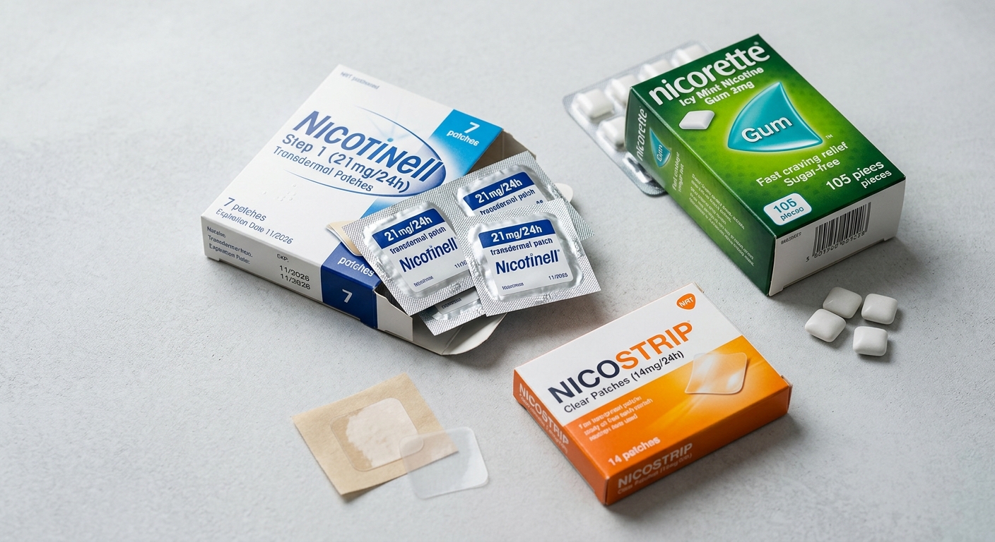 Nikotinplaster vs tuggummi: Hvilket hjælpemiddel virker bedst